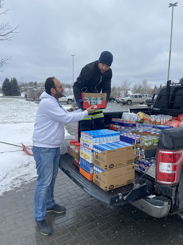 Lafarge teams fill local pantries for the holiday season News, Sports